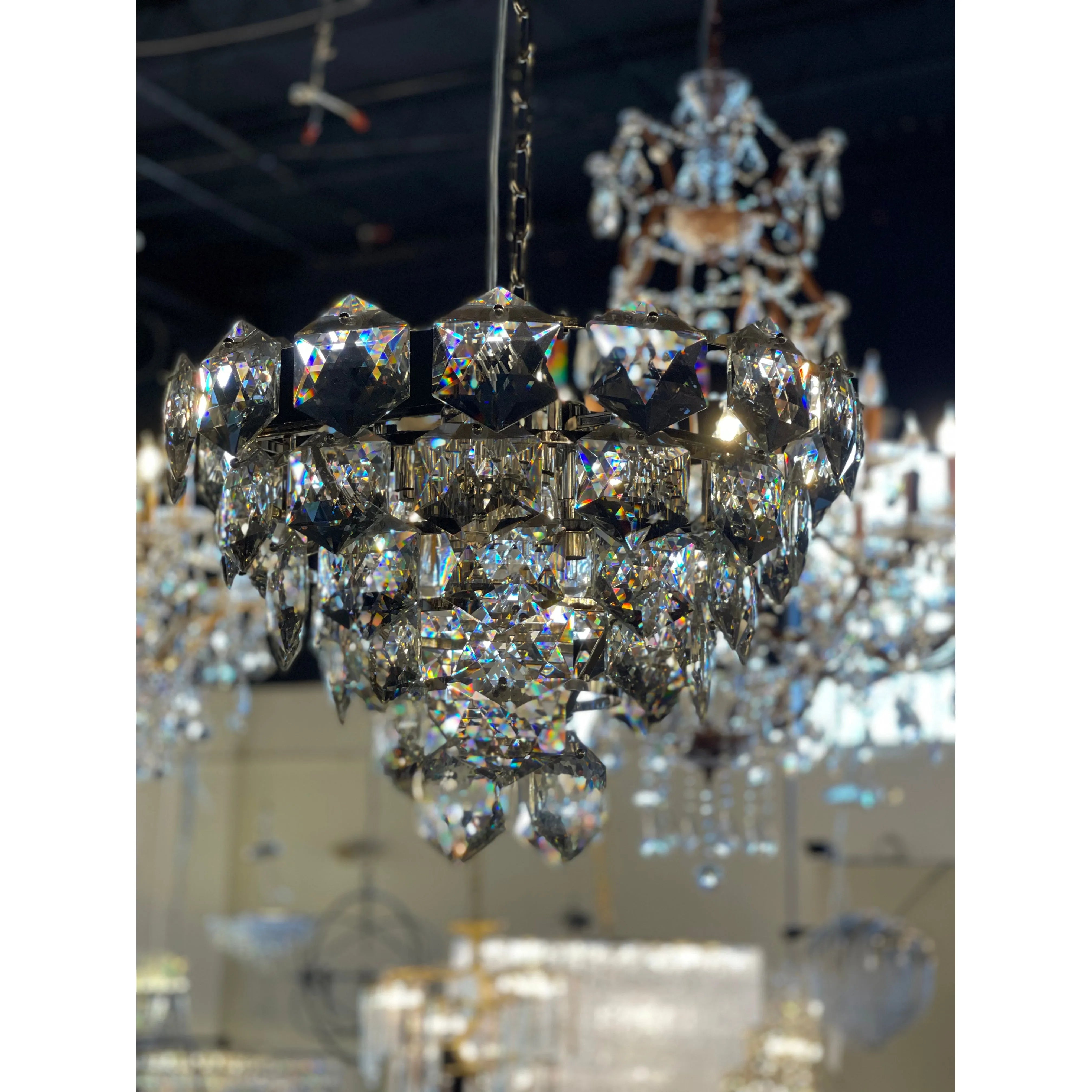 Gallerie Star 5-tier Crystal Chandelier - Italian Concept