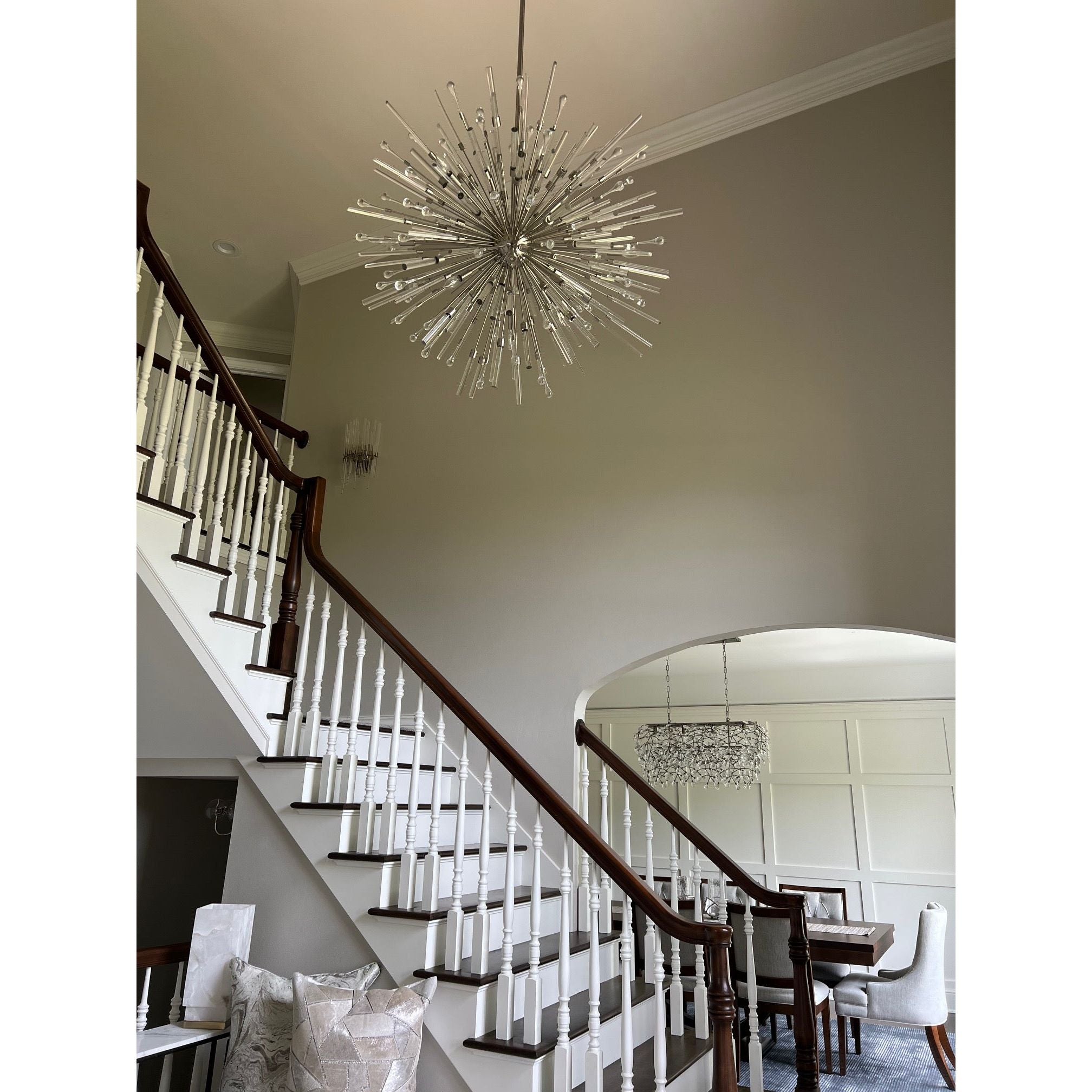 Aisar Sputnik Stardust Starburst Chandelier - Italian Concept - Finish