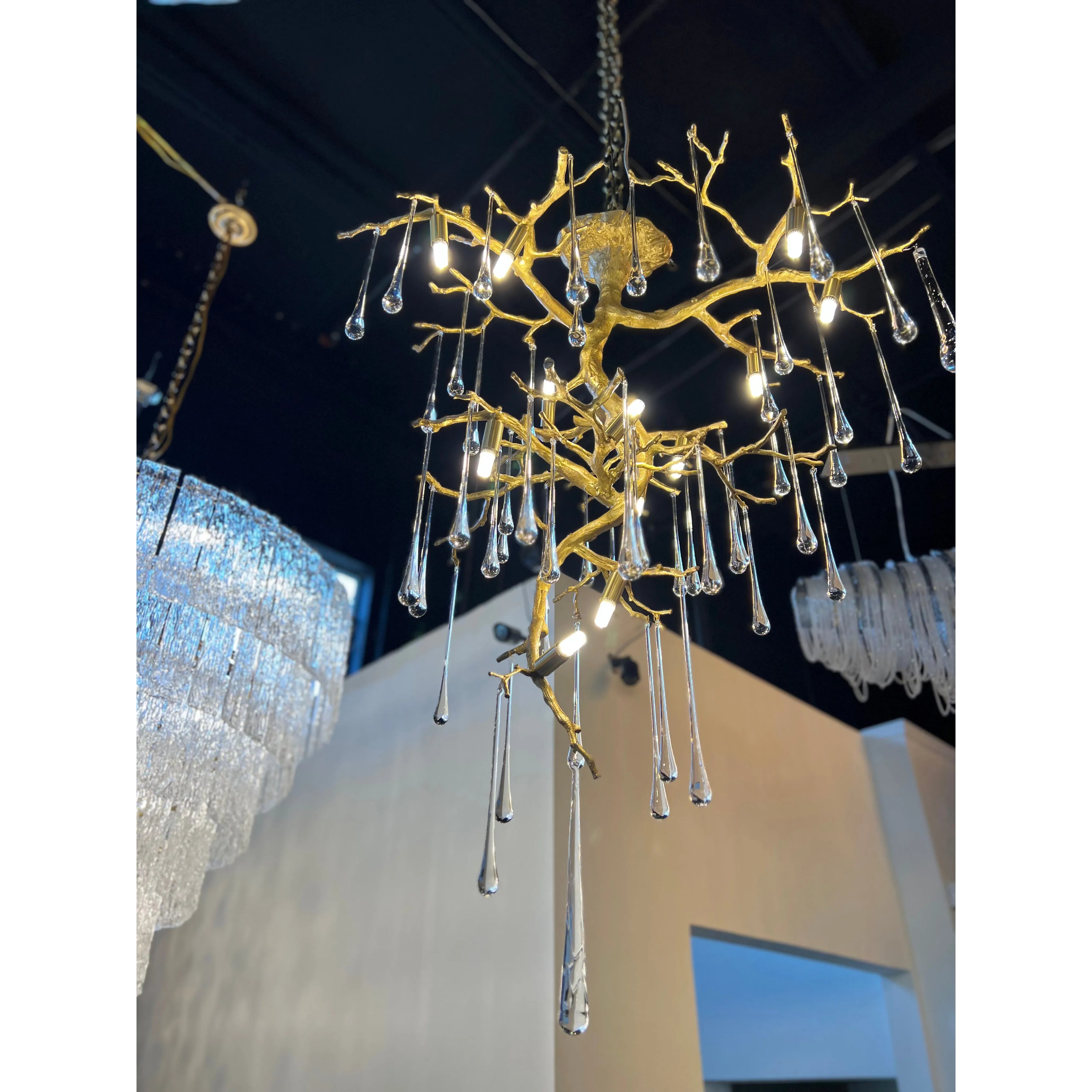 Willow Branching Glass Chandelier - Italian Concept