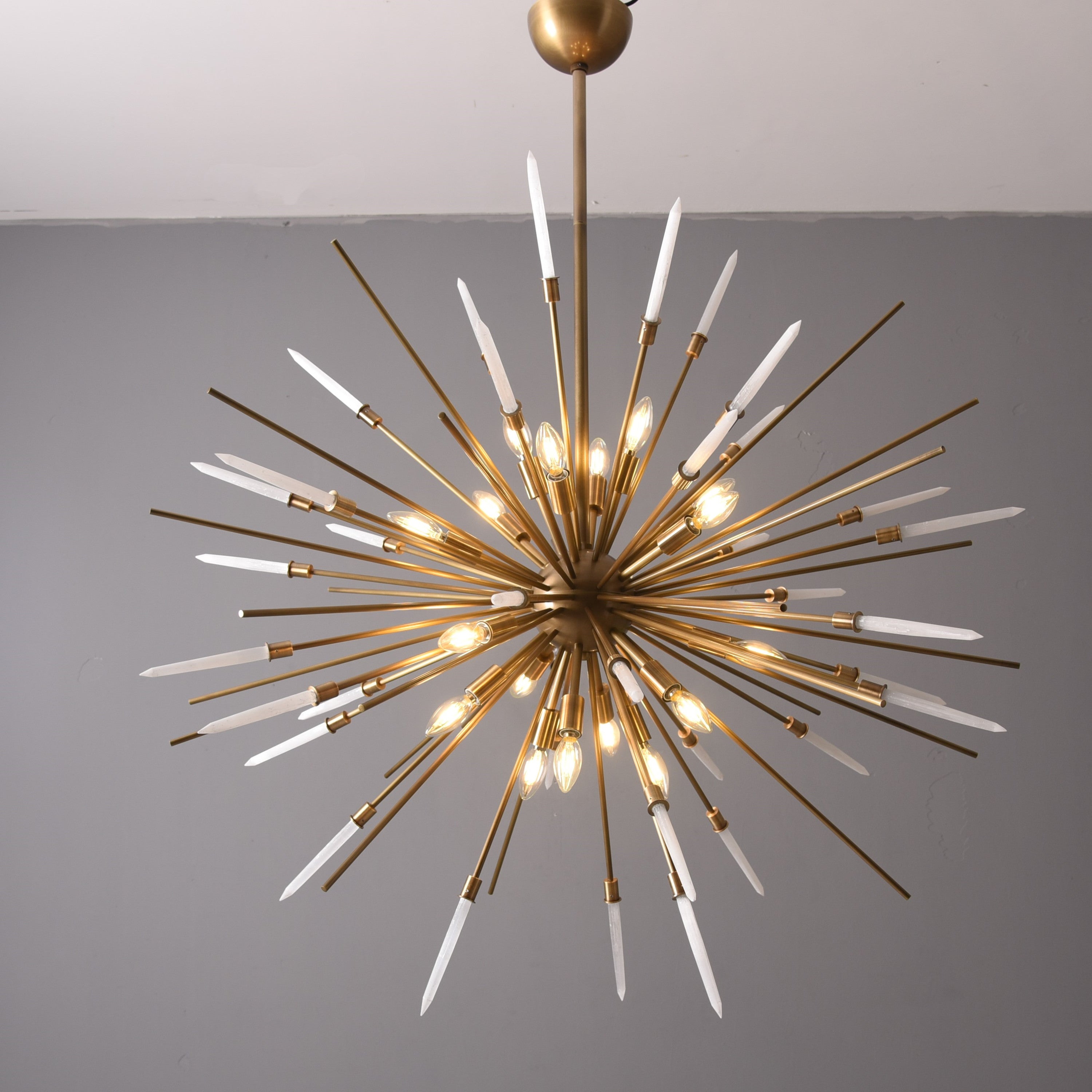 Marble Sputnik Starburst Chandelier - Italian Concept - Size