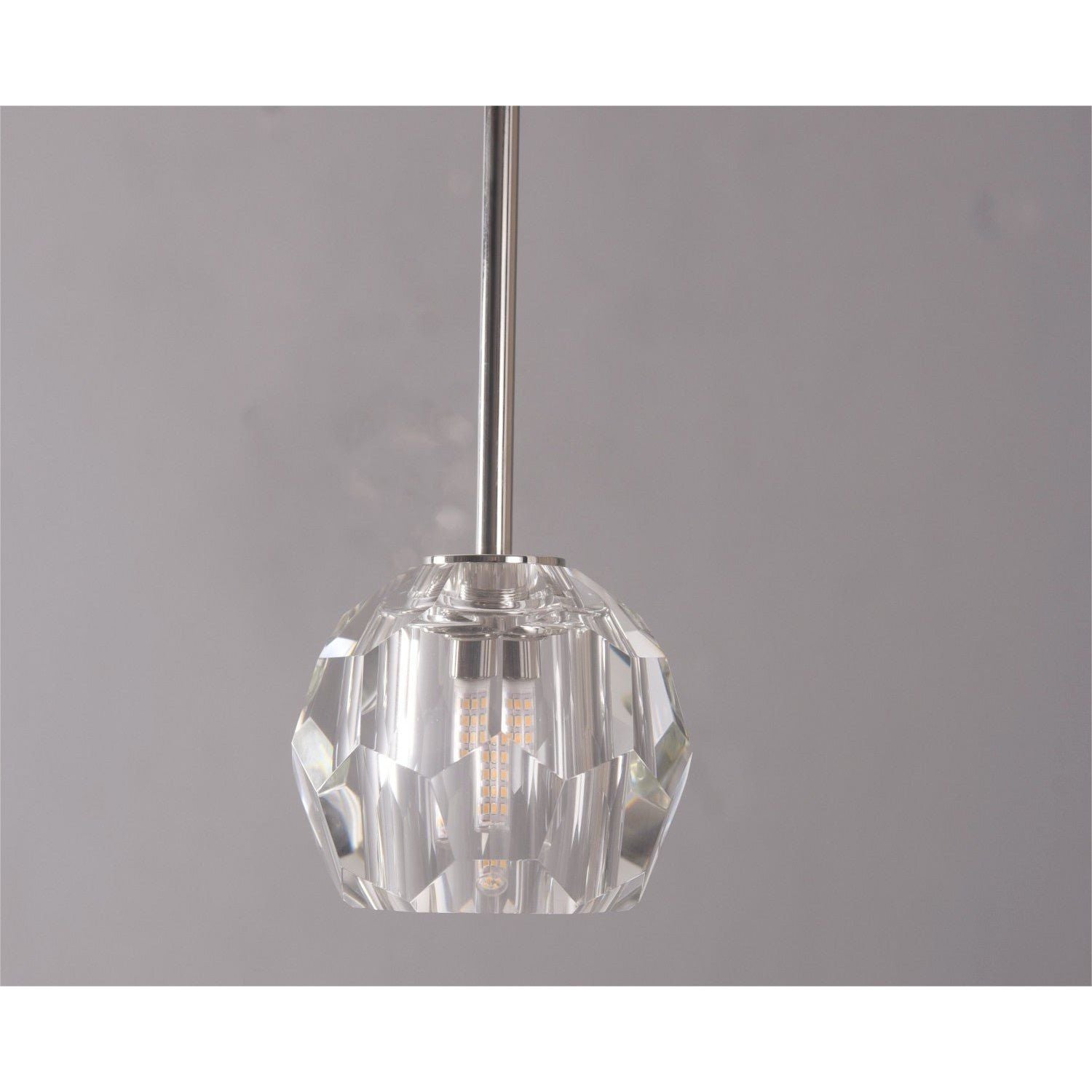 Blu Dior Crystal Prysm Rod Pendant Light - Italian Concept