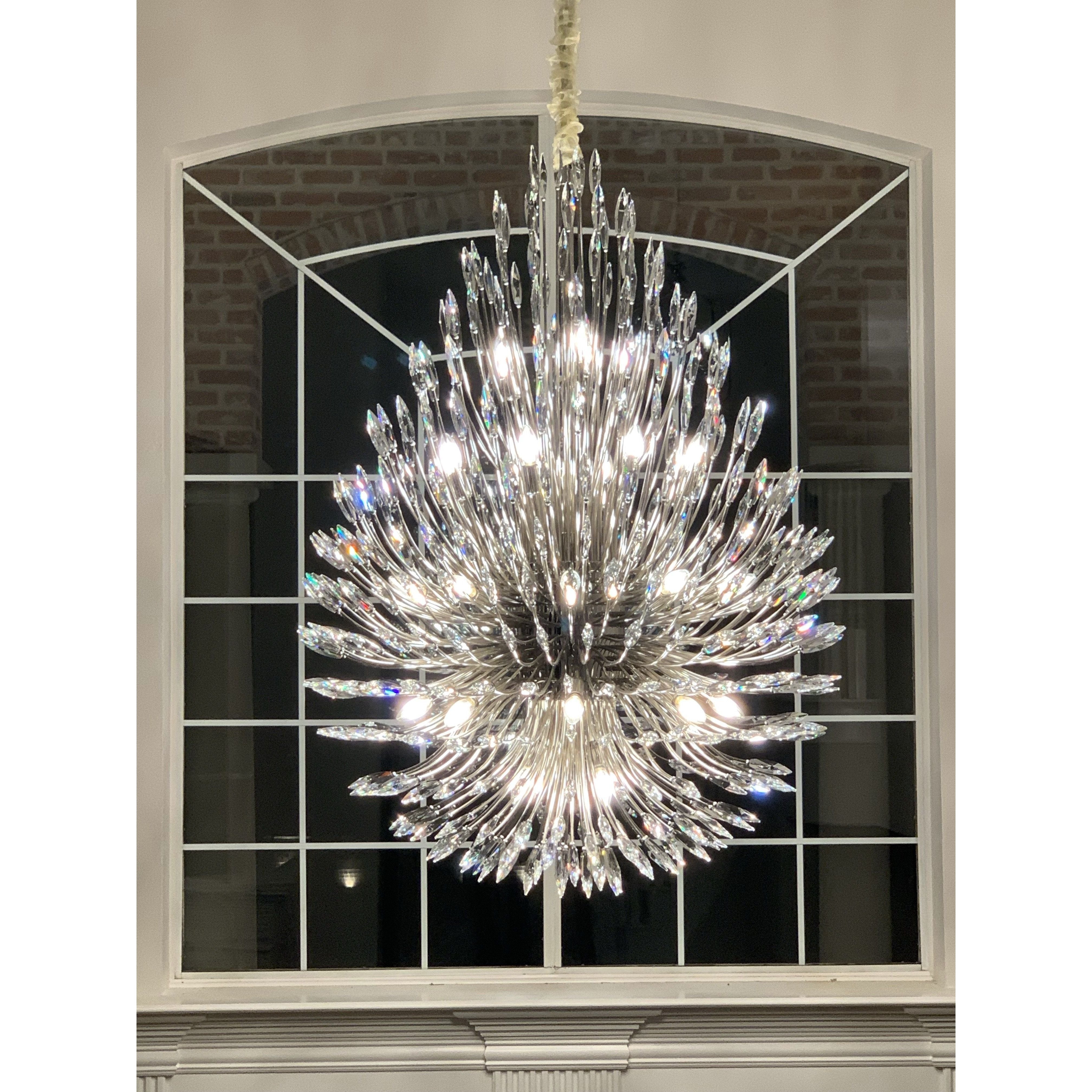 Lilyy Starburst Crystal Sputnik Chandelier - Italian Concept