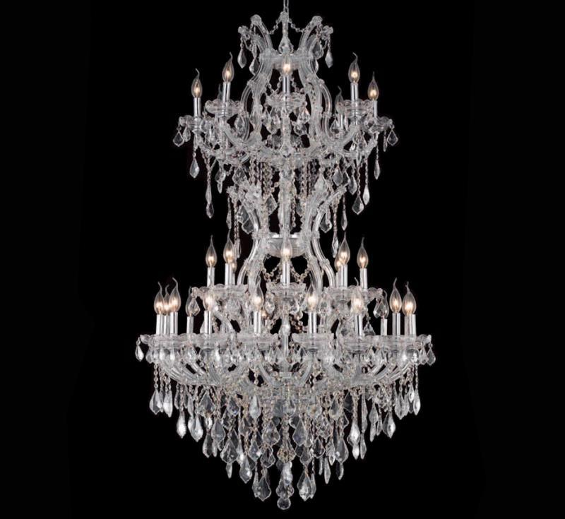 Dual Layer Foyer Maria Theresa Crystal Chandelier LT-81155