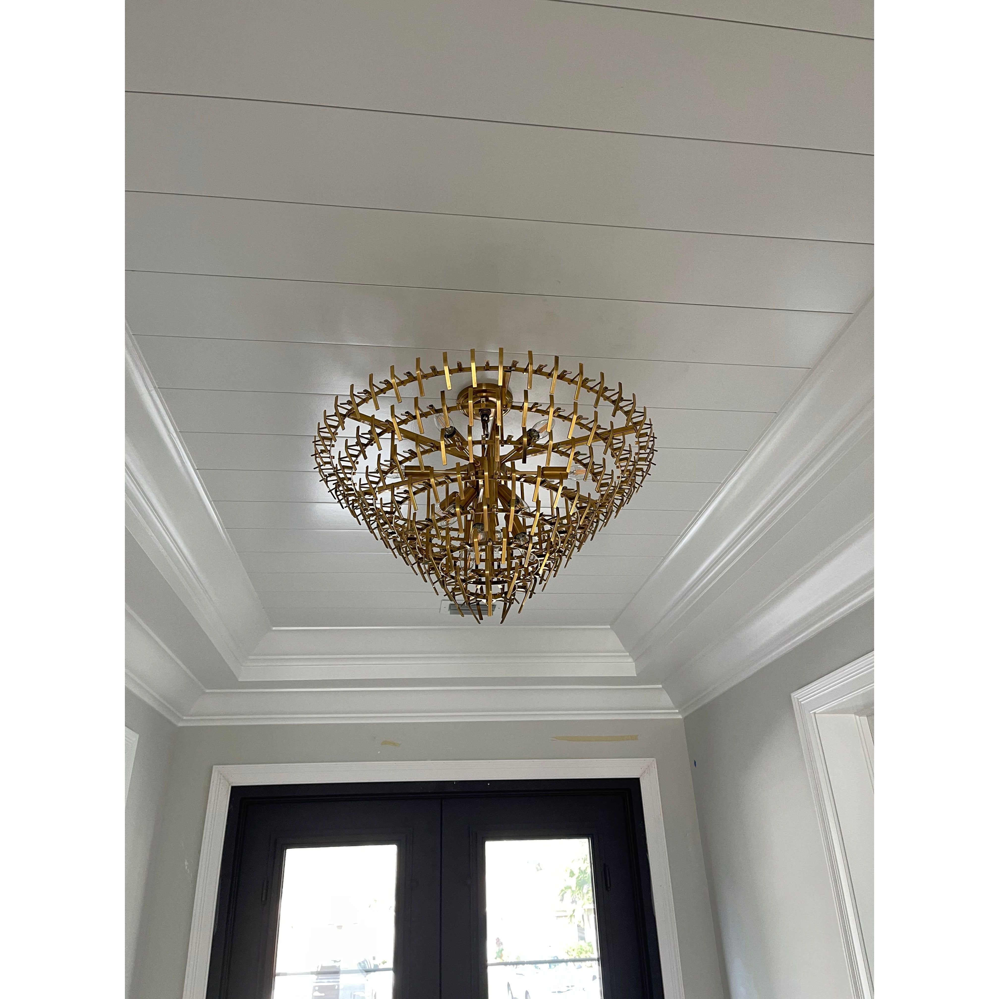 Sol Round Odeon Crystal Tiered Chandelier - Italian Concept