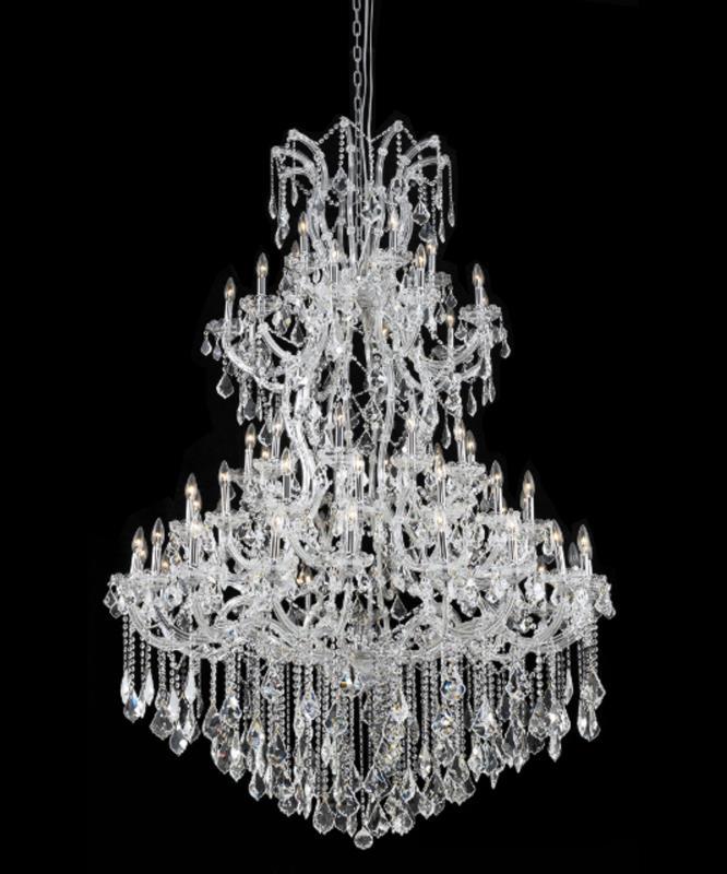 Dual Layer Foyer Maria Theresa Crystal Chandelier LT-81155