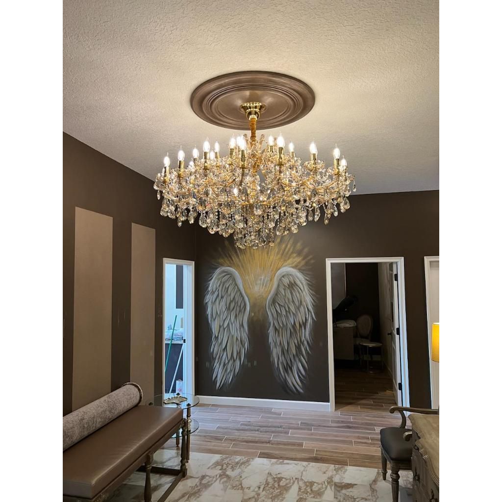 Allumage Wide Classic Crystal Chandelier MD6141 - Italian Concept