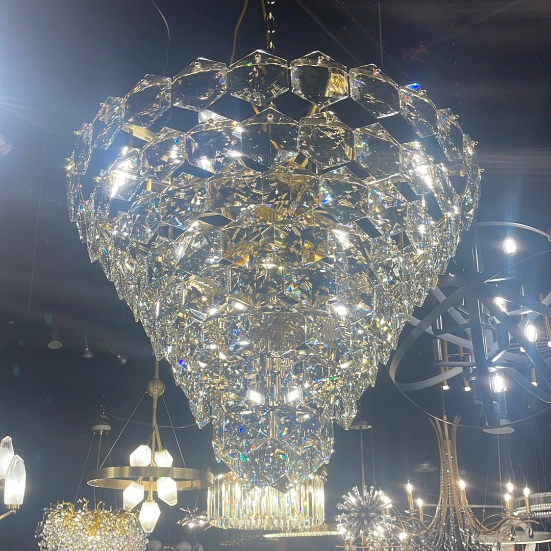 Gallerie Star 5-tier Crystal Chandelier - Italian Concept