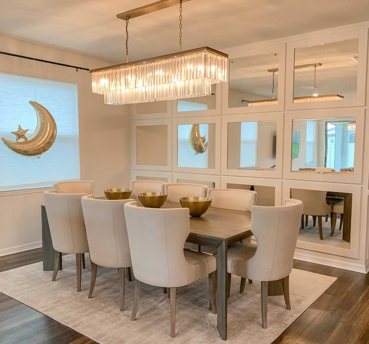 Rectangular chandelier clearance dining room