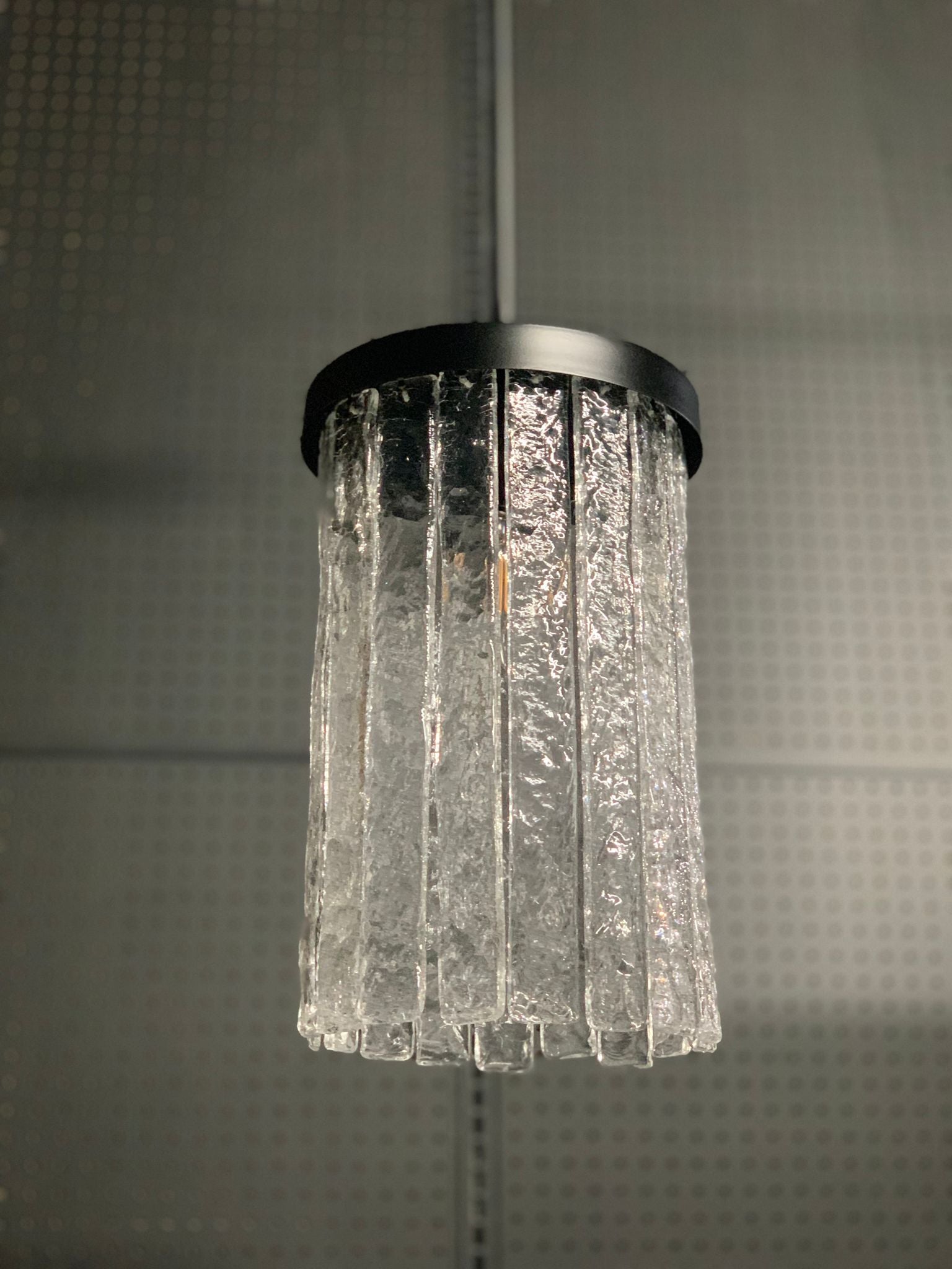 Seline Textured Glass Kitchen Island Pendant Light - Italian Concept - 