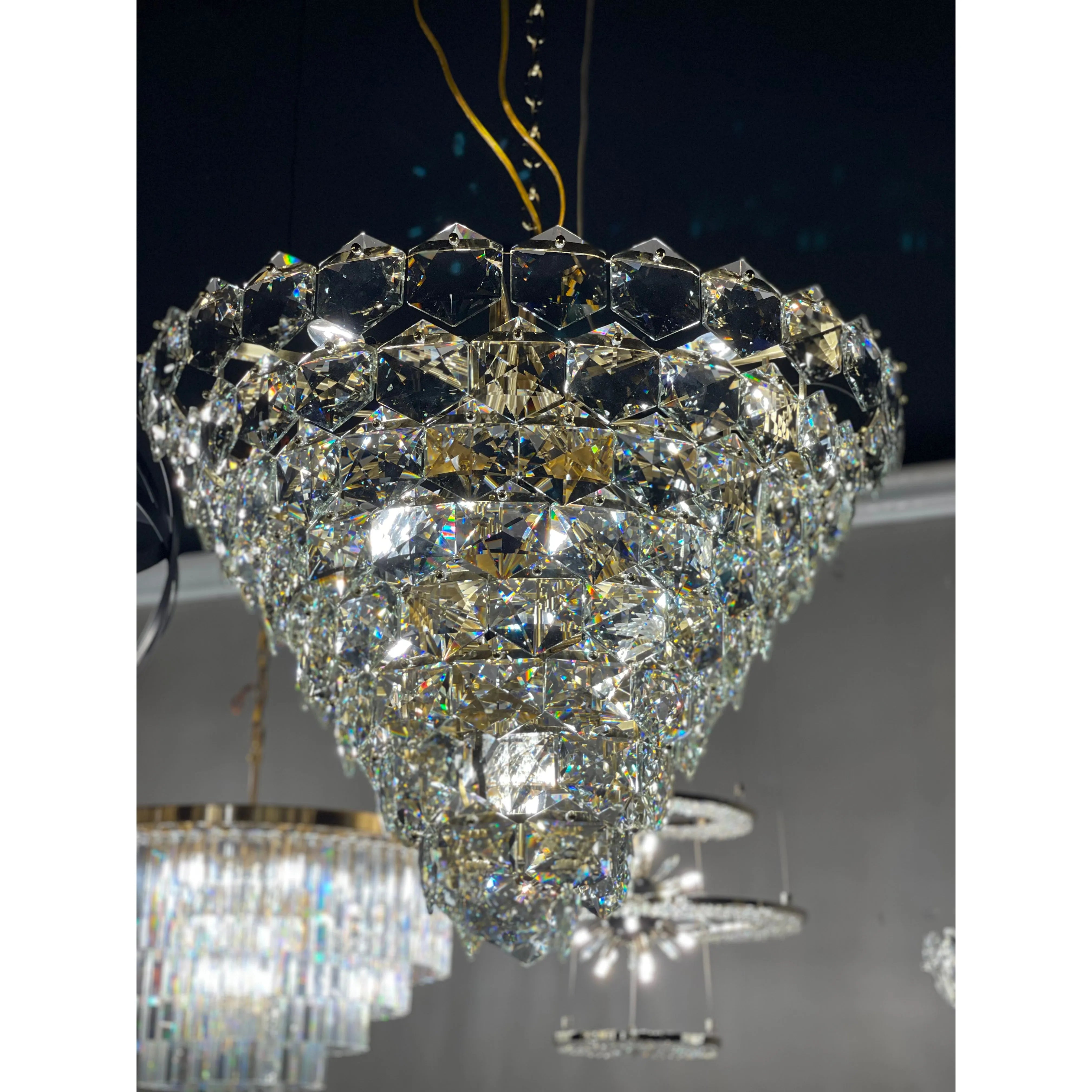 Gallerie Star 5-tier Crystal Chandelier - Italian Concept