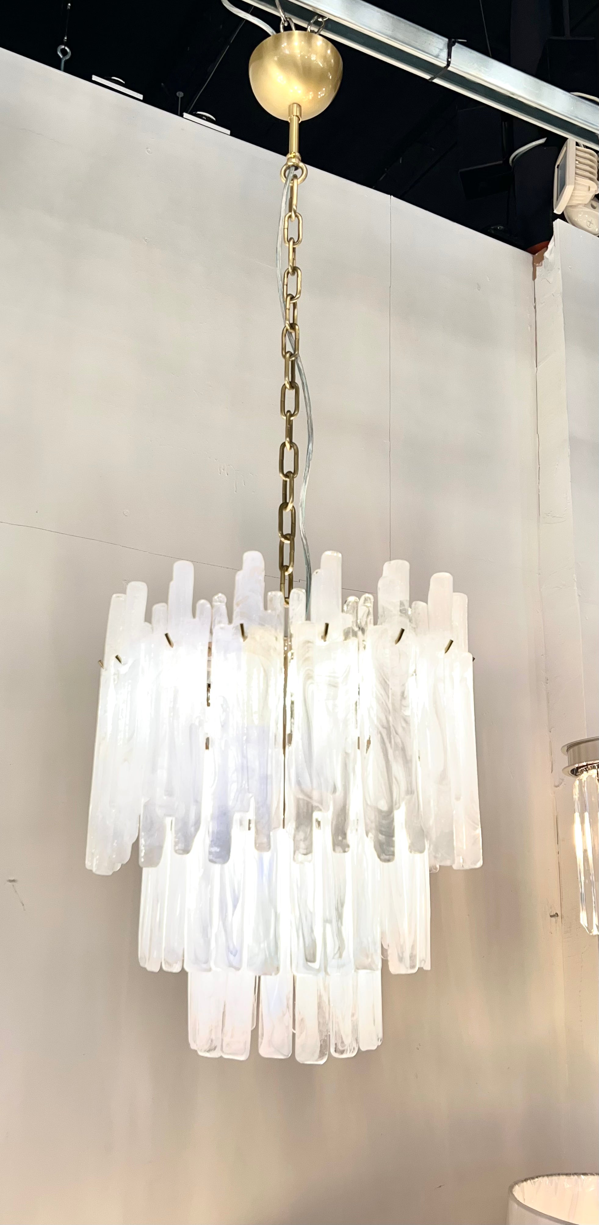 Blanche Murano Glass Pendant Light - Italian Concept