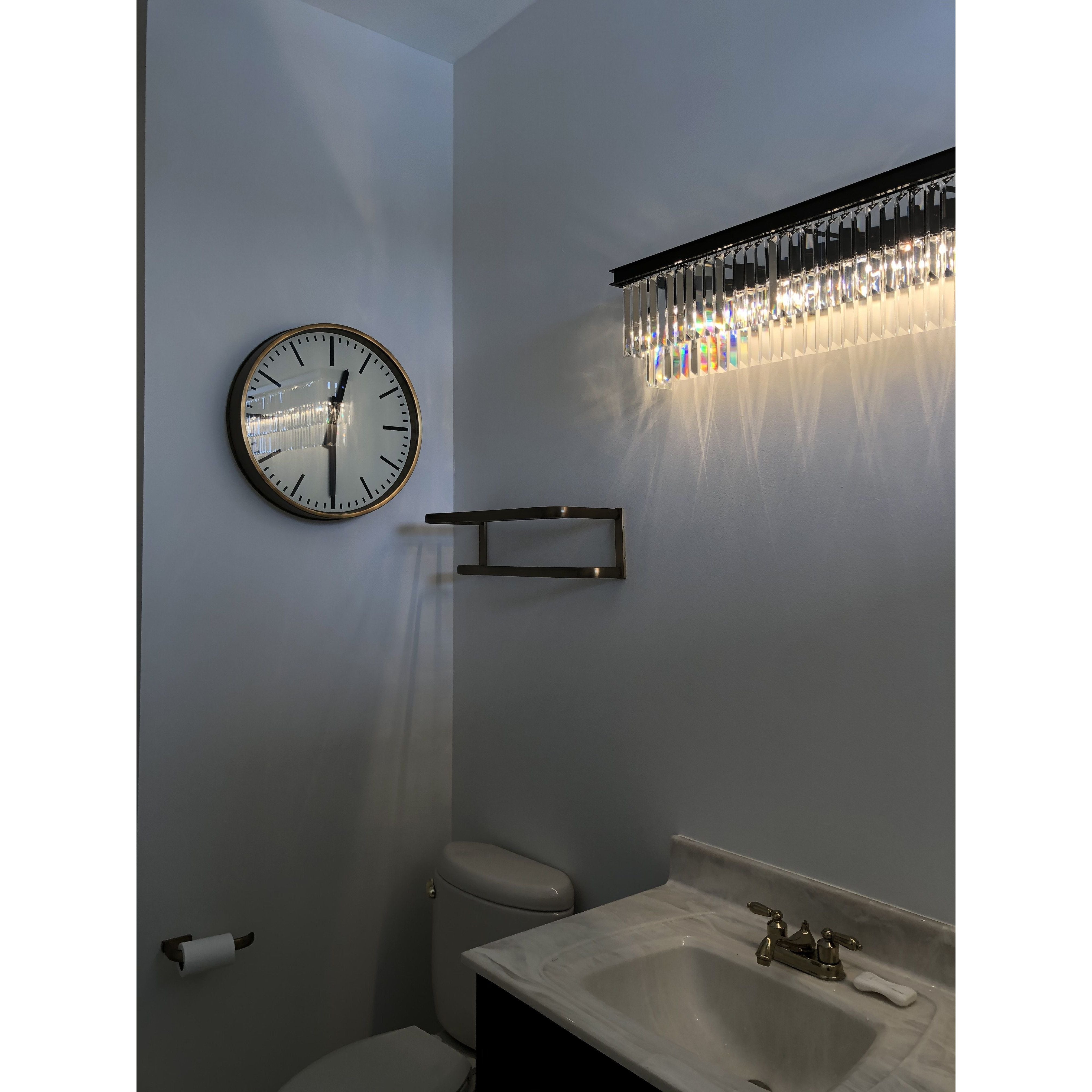 Odeon Crystal Fringe Vanity Sconce - Italian Concept