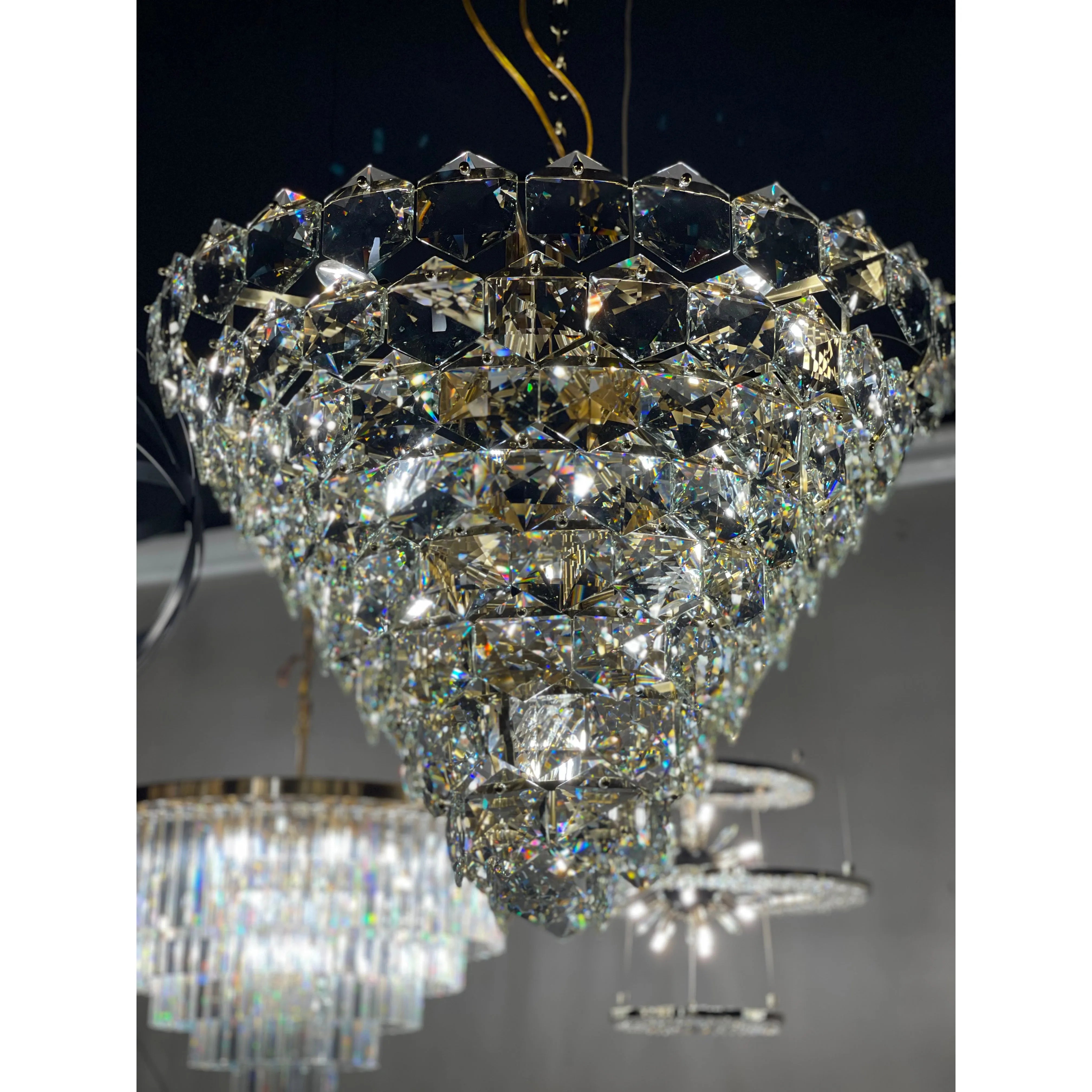 Gallerie Star 5-tier Crystal Chandelier - Italian Concept