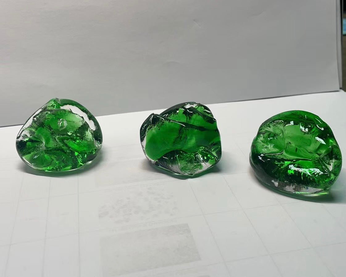 Rainfall Glass Gem Stone Chandelier - Italian Concept
