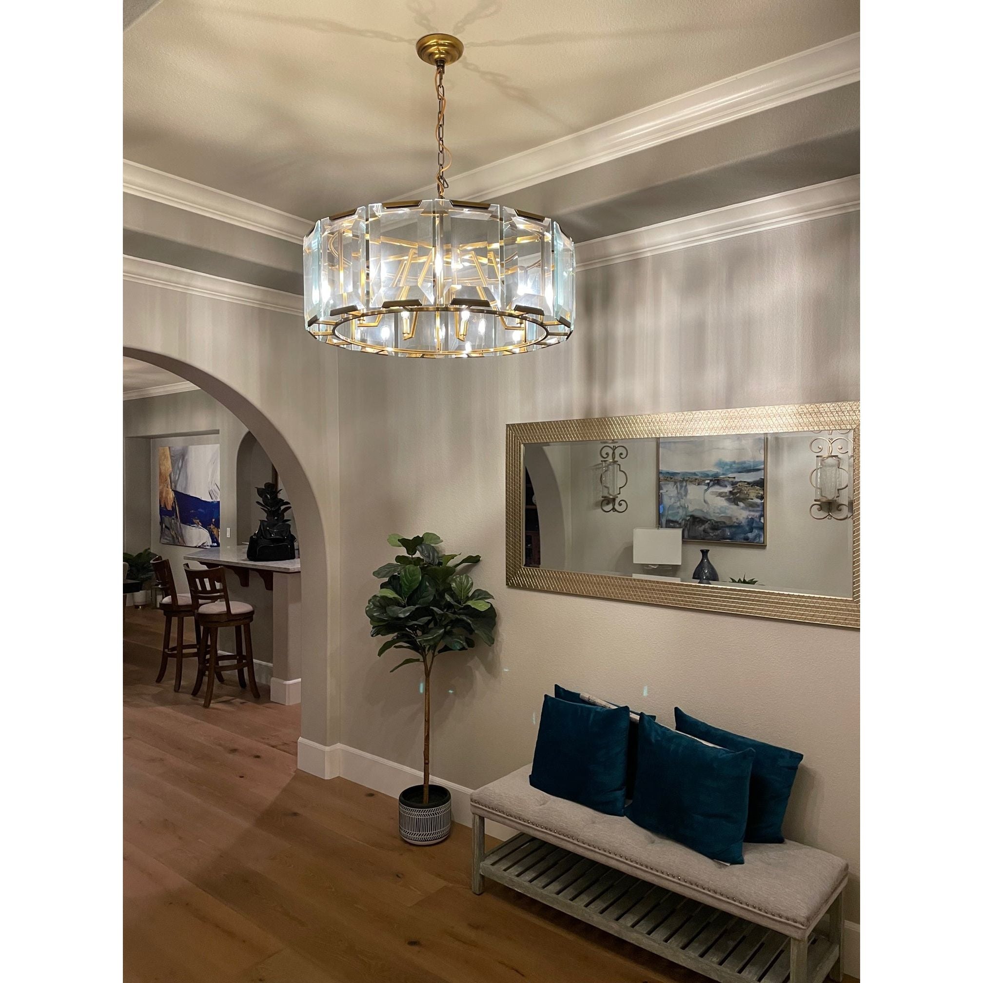 Tundra Prysm Crystal Round Chandelier - Italian Concept