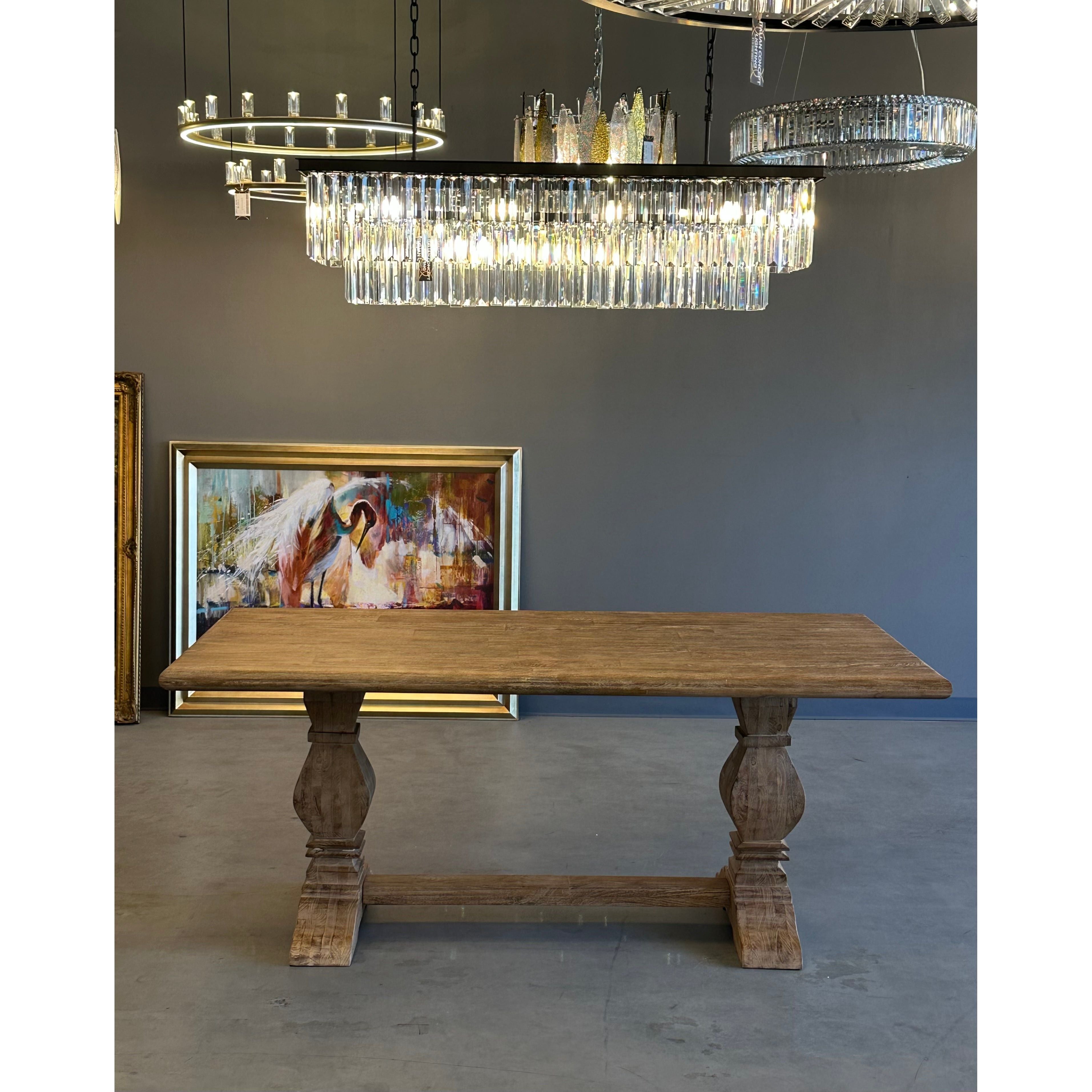 Odeon Crystal Fringe Rectangular Chandelier - Italian Concept