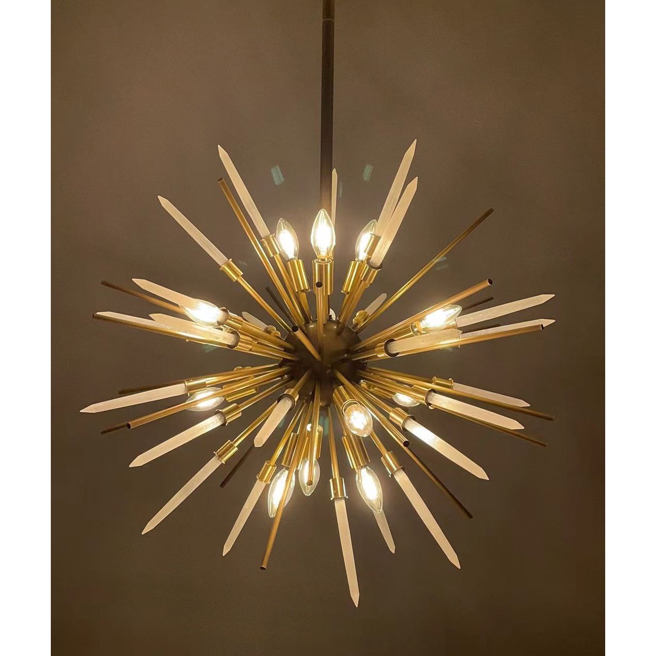 Marble Sputnik Starburst Chandelier - Italian Concept - Size