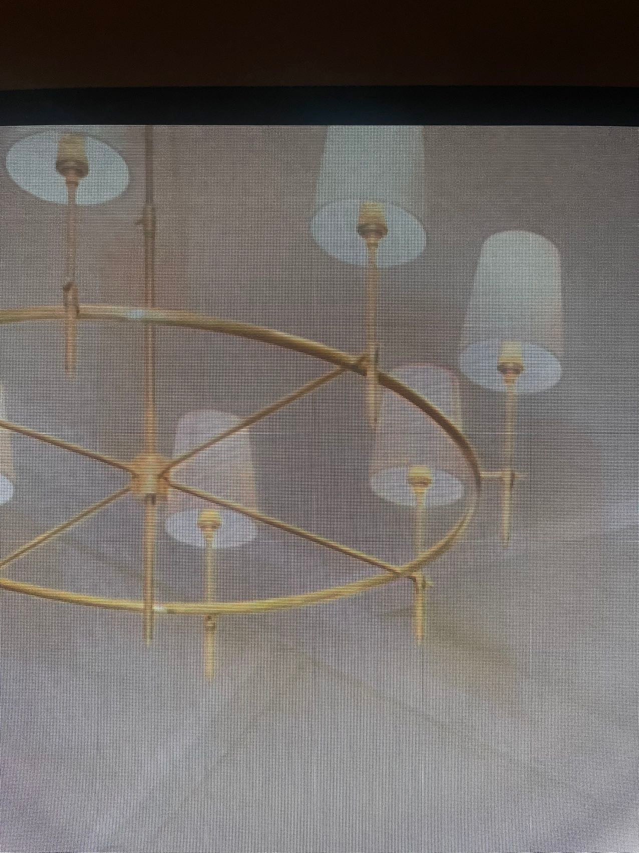 Round wheel linen shade - Italian Concept