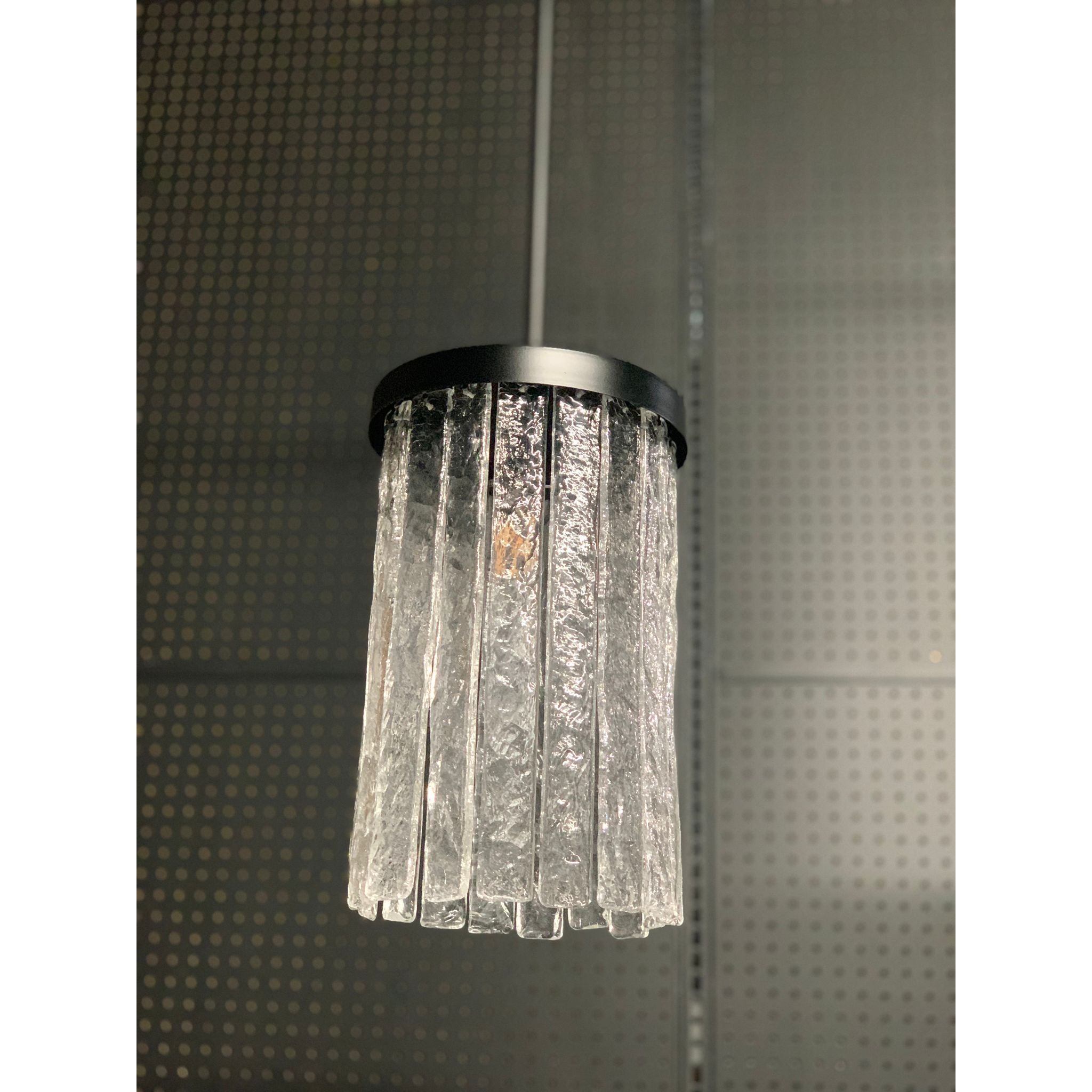 Seline Textured Glass Kitchen Island Pendant Light - Italian Concept - 