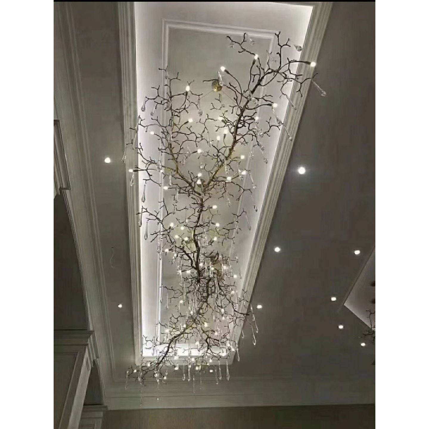 Livio Branching Hallway Chandelier - Italian Concept - 