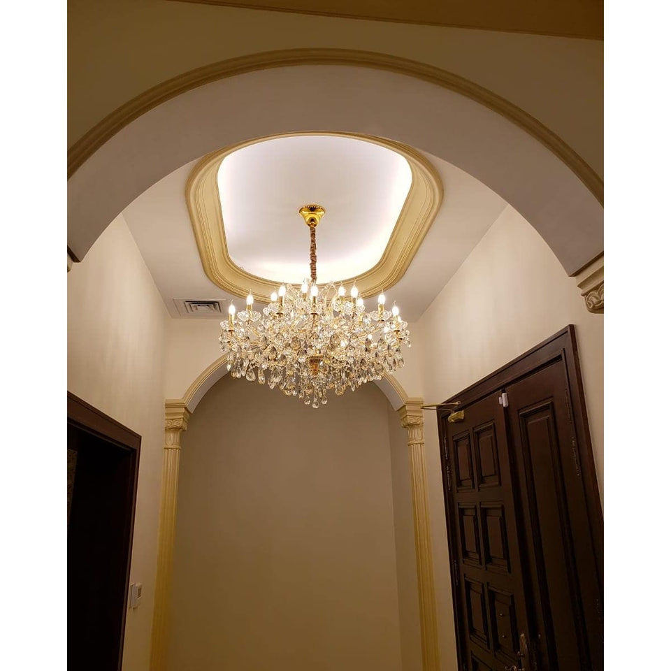 Allumage Wide Classic Crystal Chandelier MD6141 - Italian Concept - 