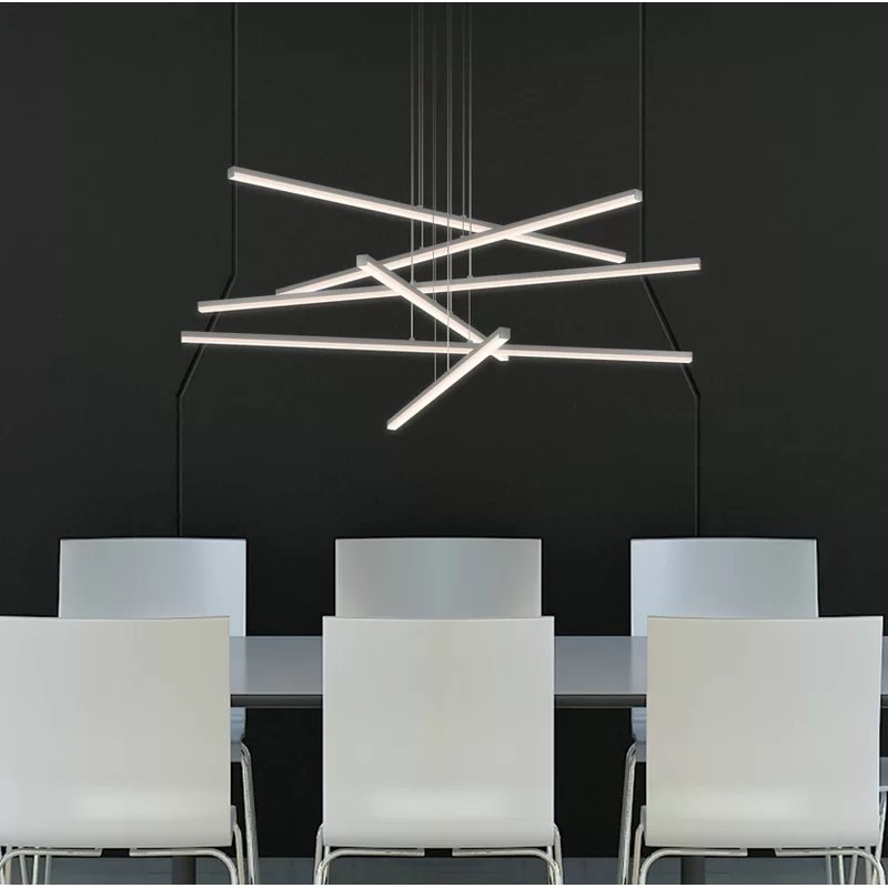 Cali Linear Cluster LED Pendant Light - Italian Concept - 